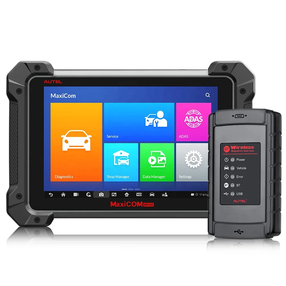 100% Original Autel MaxiCOM MK908 All System Diagnostic Tool Code Reader Support ECU/Key Coding Updated Version of Maxisys MS908
100% Original Autel MaxiCOM MK908 All System Diagnostic Tool Code Reader Support ECU/Key Coding Updated Version of Maxisys MS908