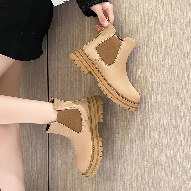 Новинка, роскошные женские ботильоны челси, зимняя обувь на массивной подошве, ботильоны на платформе, брендовые дизайнерские ботинки без ш...
Новинка, роскошные женские ботильоны челси, зимняя обувь на массивной подошве, ботильоны на платформе, брендовые дизайнерские ботинки без ш...