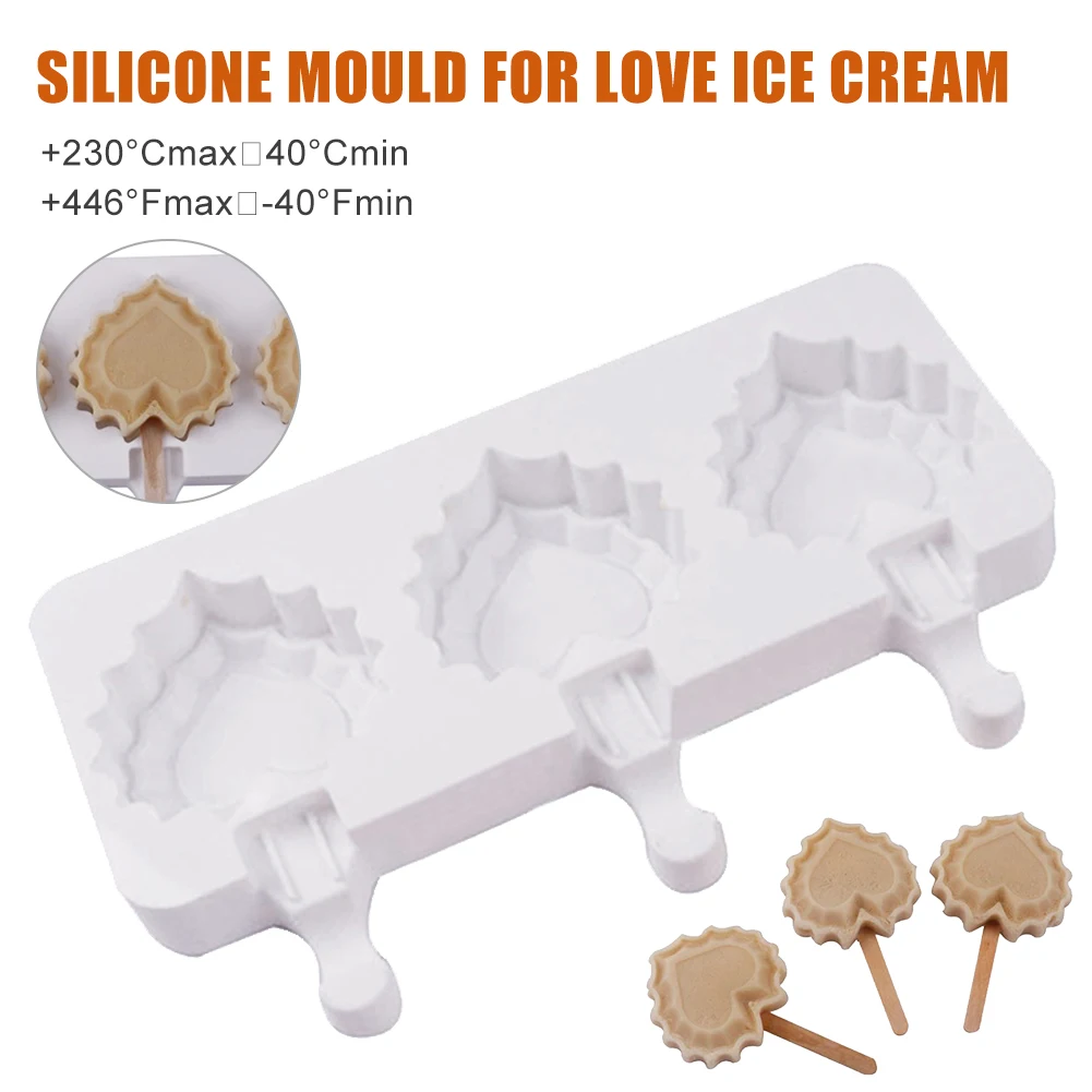 3 Cell Silicone Ice Cream Mold with Cover DIY Chocolate Popsicle Mold Reusable Ice Cream Bar Pop Molds Summer Ice Dessert Tools
3 Cell Silicone Ice Cream Mold with Cover DIY Chocolate Popsicle Mold Reusable Ice Cream Bar Pop Molds Summer Ice Dessert Tools