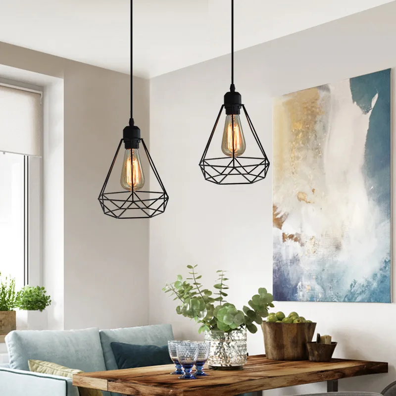 1Pcs LED Down Light Iron Flush Mount Retro Ceiling Down Light Diamond Pendant Lamp E27 White Walkway Kitchen Home Decor Fixture
1Pcs LED Down Light Iron Flush Mount Retro Ceiling Down Light Diamond Pendant Lamp E27 White Walkway Kitchen Home Decor Fixture