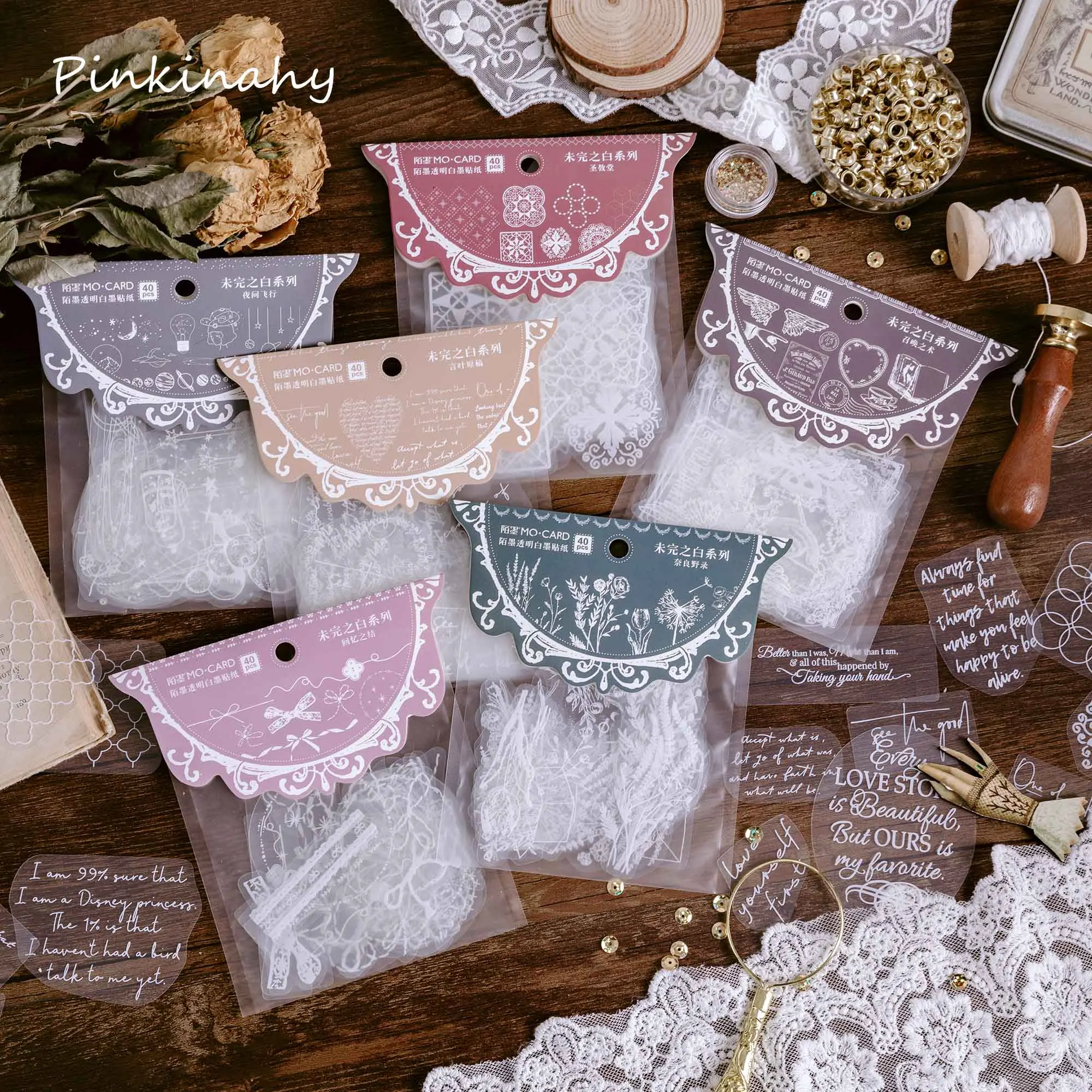 40pcs/pack Aesthetics Stickers for Diary Deco Art Supplies Korean Stationery DIY Photo Album Christmas Gift Transparent Stickers
40pcs/pack Aesthetics Stickers for Diary Deco Art Supplies Korean Stationery DIY Photo Album Christmas Gift Transparent Stickers