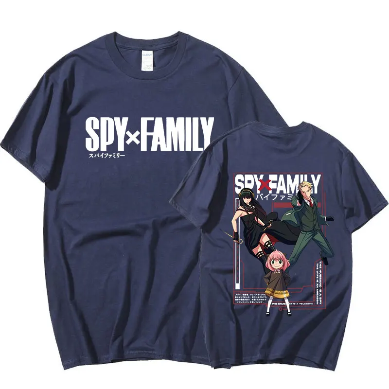 Anime Spy X Family T Shirt Anya Forger Graphics Summer Cotton men's t-shirt Unisex Double-sided Print T Shirts Casual Tops Tees
Anime Spy X Family T Shirt Anya Forger Graphics Summer Cotton men's t-shirt Unisex Double-sided Print T Shirts Casual Tops Tees