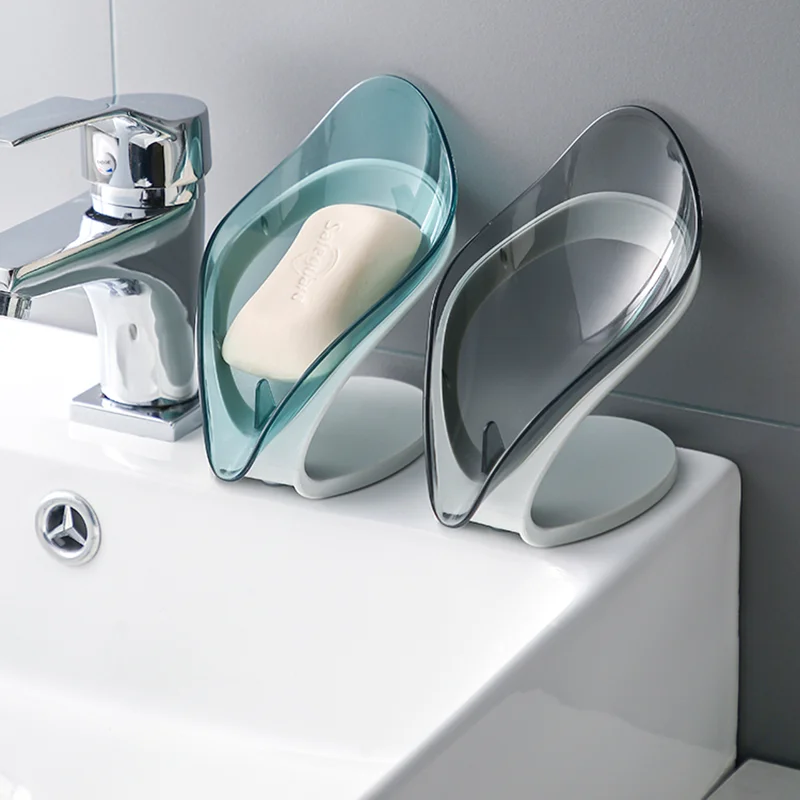 Soap Dishes No Punching ABS Leaf Type Bathroom Sink Portable Supplies Shelf Storage Box
Soap Dishes No Punching ABS Leaf Type Bathroom Sink Portable Supplies Shelf Storage Box