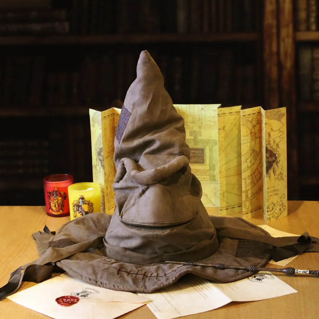 Movies Witch Wizard Hat Potters Sorting Hat Leather Halloween Party Props Dress Up Hat Men Cosplay Costume Accessories
Movies Witch Wizard Hat Potters Sorting Hat Leather Halloween Party Props Dress Up Hat Men Cosplay Costume Accessories