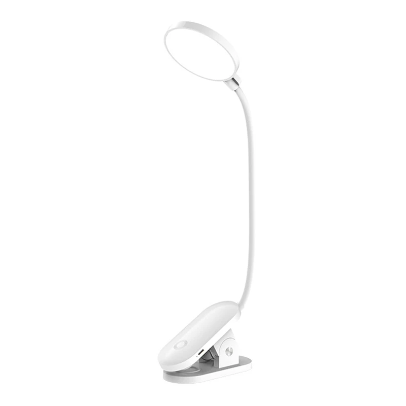 LED Dimmable Tricolor Temperature Study Clip-On Table Lamp 1500Mah Rechargeable LED Table Lamp Fit For School Dorm Bedroom
LED Dimmable Tricolor Temperature Study Clip-On Table Lamp 1500Mah Rechargeable LED Table Lamp Fit For School Dorm Bedroom