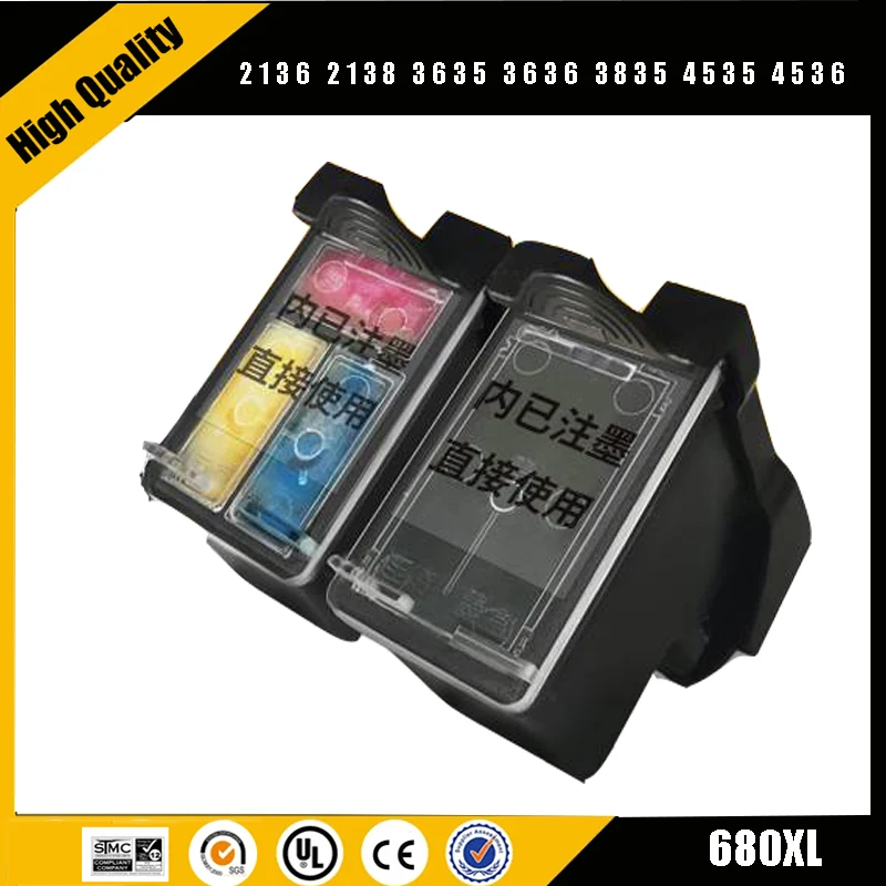 einkshop Compatible 680XL Ink Cartridge Replacement for HP 680 HP680 for Deskjet 2135 2136 2138 3635 3636 3835 4535 4536 4538
einkshop Compatible 680XL Ink Cartridge Replacement for HP 680 HP680 for Deskjet 2135 2136 2138 3635 3636 3835 4535 4536 4538