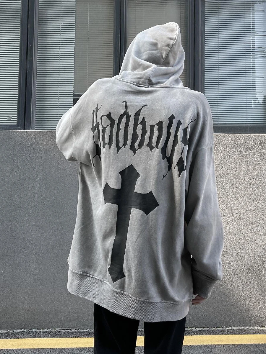 QWEEK Goth Grunge Cross Print Hoodies Women American Vintage Streetwear Hooded Graphic Sweatshirts Gothic Harajuku Tops Autumn
QWEEK Goth Grunge Cross Print Hoodies Women American Vintage Streetwear Hooded Graphic Sweatshirts Gothic Harajuku Tops Autumn