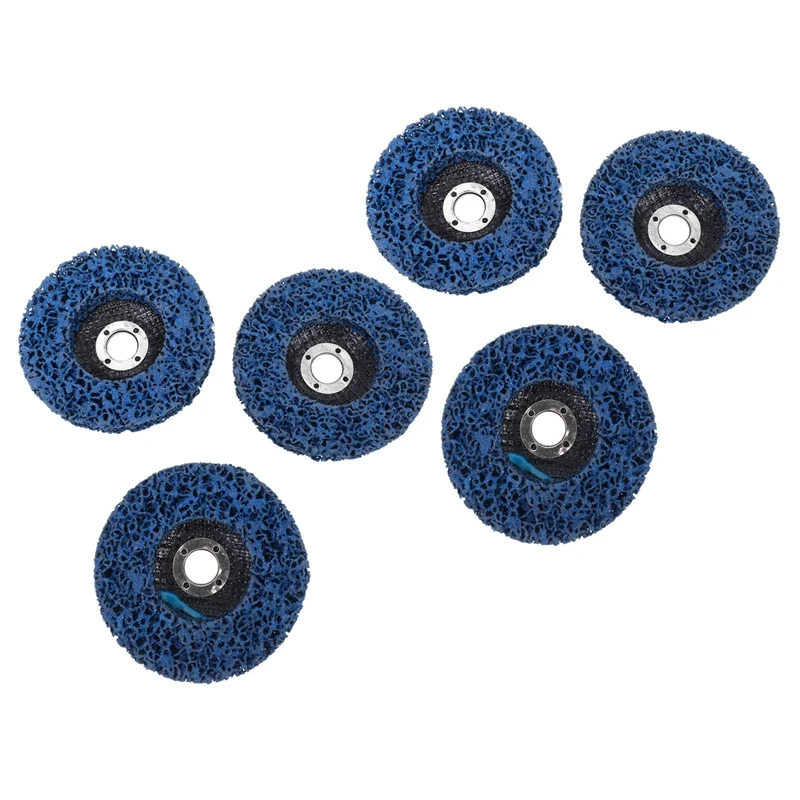Paint Stripping Disc Wheel 6 Pcs Rust Stripper Strip Discs For 4 X 5/8 Inch Angle Grinder For Wood Metal Fiberglass
Paint Stripping Disc Wheel 6 Pcs Rust Stripper Strip Discs For 4 X 5/8 Inch Angle Grinder For Wood Metal Fiberglass