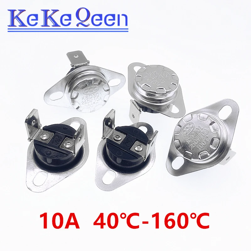 Терморегулятор KSD301 KeKeQeen 250В 10А 
Терморегулятор KSD301 KeKeQeen 250В 10А