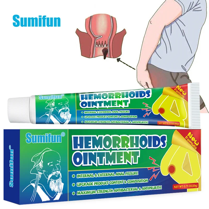 20g Sumifun New HuaTuo Herbal Hemorrhoid Ointment Anti-Inflammatory Itching Fissure Bowel Bleeding Repair Bacteriostatic Cream
20g Sumifun New HuaTuo Herbal Hemorrhoid Ointment Anti-Inflammatory Itching Fissure Bowel Bleeding Repair Bacteriostatic Cream