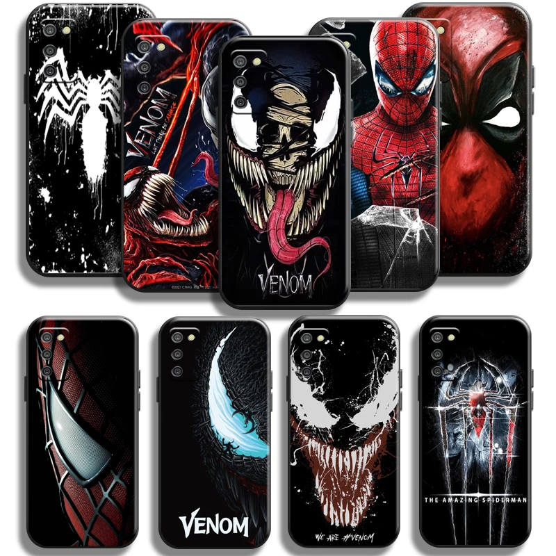 Marvel Venom Spiderman Deadpool For Samsung Galaxy A03 A03S Phone Case TPU Coque Cover Back Liquid Silicon Soft Funda Carcasa
Marvel Venom Spiderman Deadpool For Samsung Galaxy A03 A03S Phone Case TPU Coque Cover Back Liquid Silicon Soft Funda Carcasa