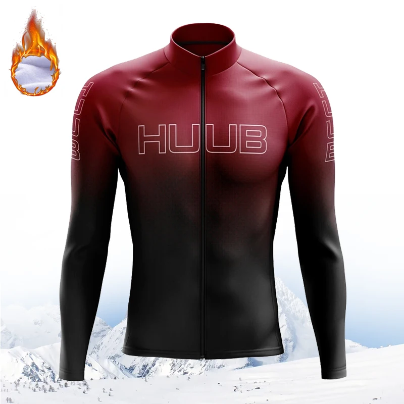 Red and black HUUB Team Winter Thermal Fleece Cycling Jersey 2023 Racing Bike Cycling Mountian Cycling Clothing Ropa Ciclismo
Red and black HUUB Team Winter Thermal Fleece Cycling Jersey 2023 Racing Bike Cycling Mountian Cycling Clothing Ropa Ciclismo