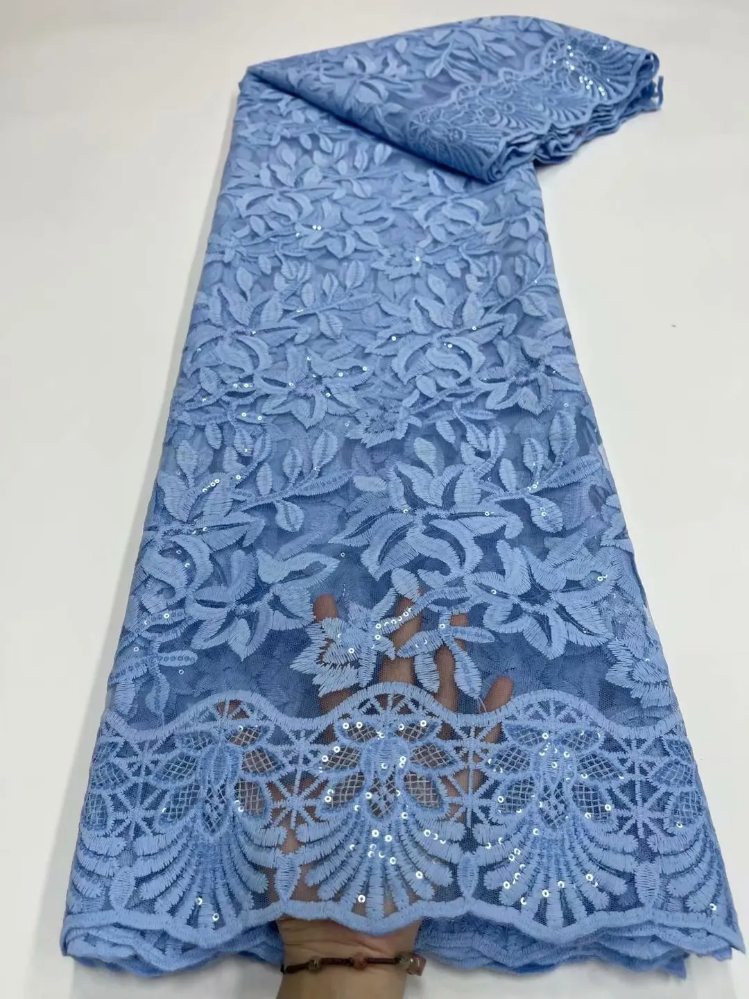 2022 Latest Nigerian African Tulle Lace Fabric High Quality With Sequins Net Lace Dresses For Tussi Wedding 5 Yards JJYN51
2022 Latest Nigerian African Tulle Lace Fabric High Quality With Sequins Net Lace Dresses For Tussi Wedding 5 Yards JJYN51