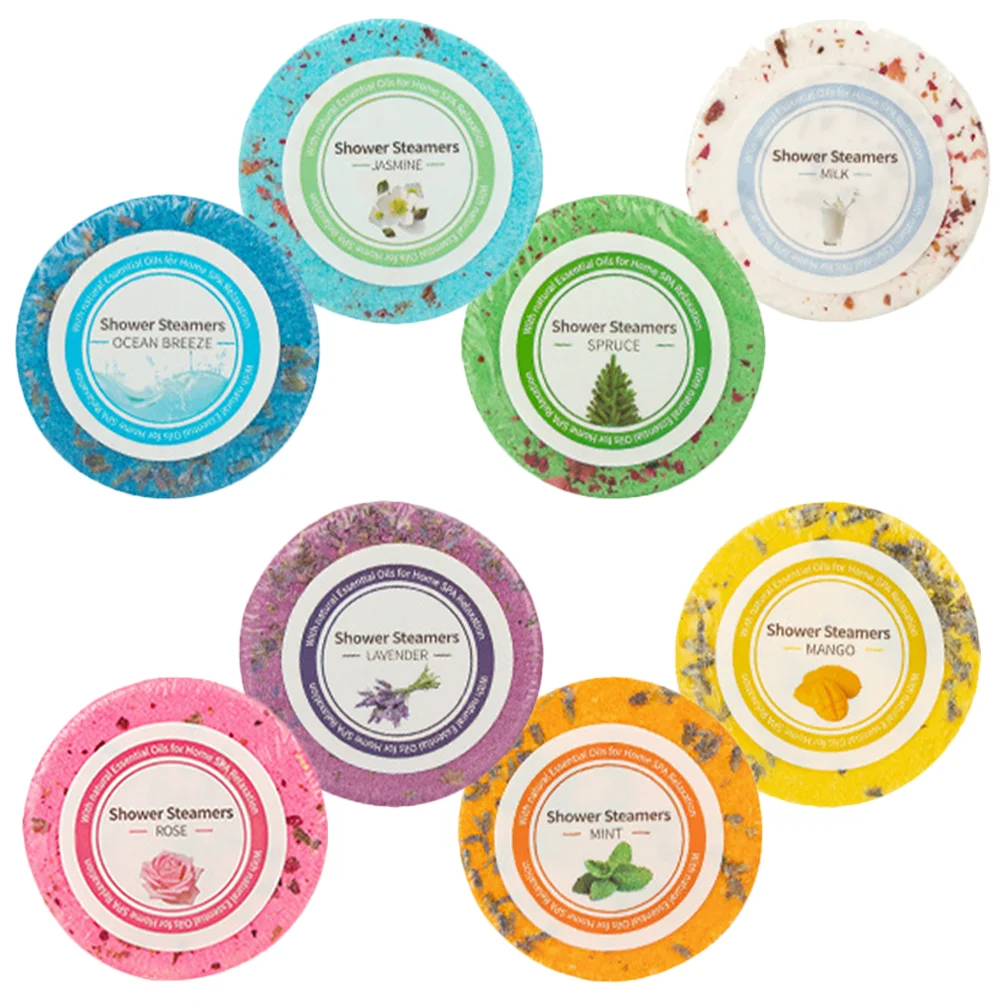 8 Pcs Bath Fragrance Tablet Shower Steamers Household Drop Clean Body Wash Supplies Men Sea salt Essential Oils Tablets Miss
8 Pcs Bath Fragrance Tablet Shower Steamers Household Drop Clean Body Wash Supplies Men Sea salt Essential Oils Tablets Miss