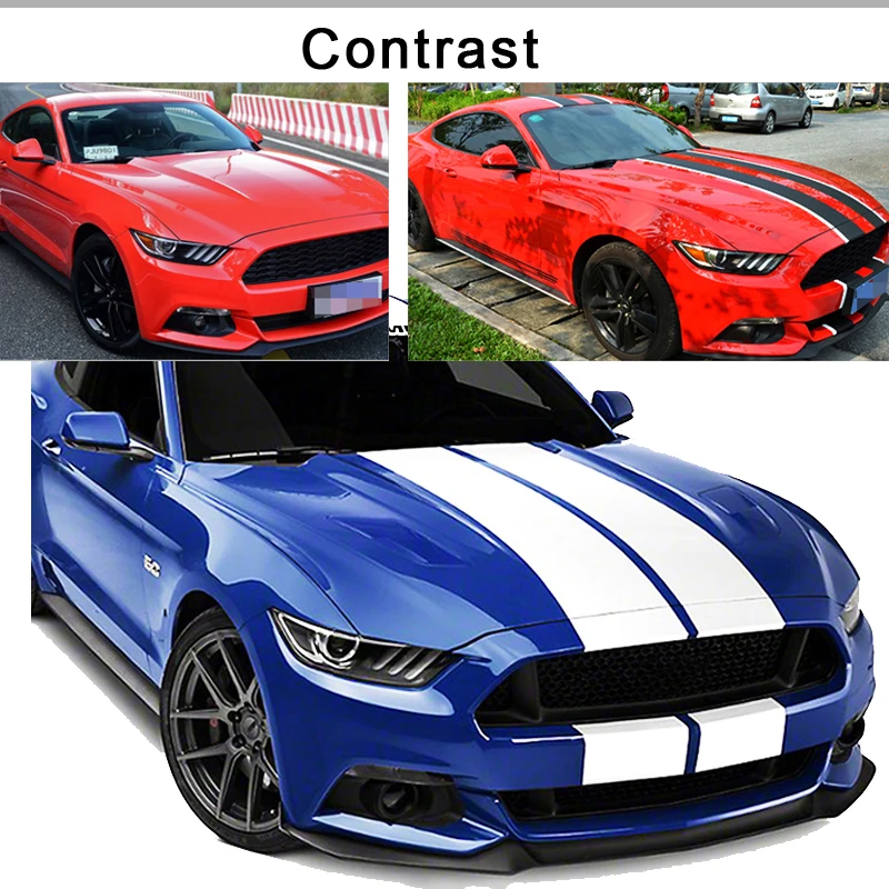 For Ford Mustang Shelby GT Vinyl Decal Car Stickers Hood Roof Tail Box Trunk Decoration Strips
For Ford Mustang Shelby GT Vinyl Decal Car Stickers Hood Roof Tail Box Trunk Decoration Strips