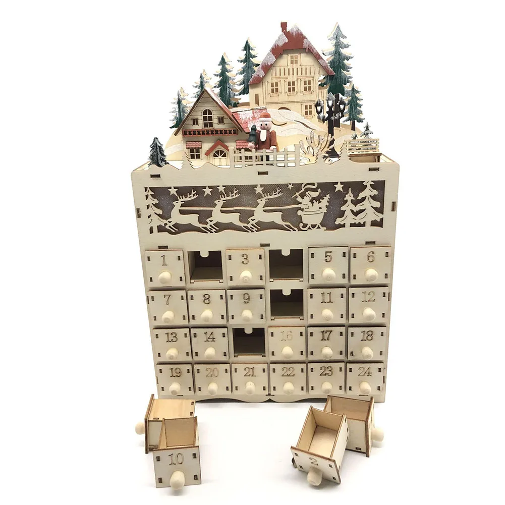 Christmas Decoration Wooden Decoration Unforgettable Christmas Experience 22.5x10.5x35.5cm Calendar Christmas Gifts
Christmas Decoration Wooden Decoration Unforgettable Christmas Experience 22.5x10.5x35.5cm Calendar Christmas Gifts