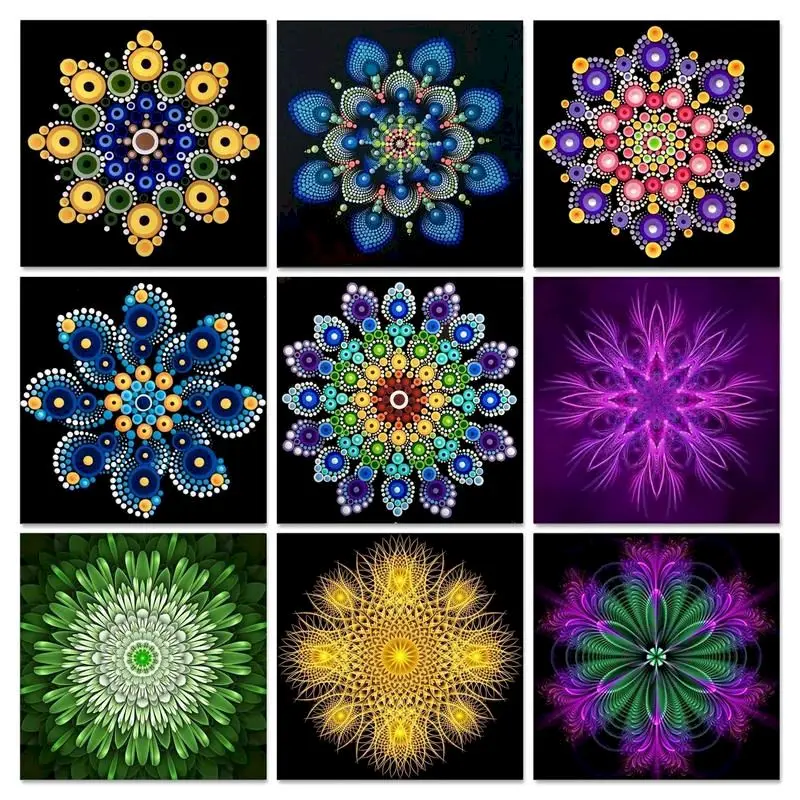 Квадратная Алмазная картина RUOPOTY 5D мандала, алмазная вышивка, цветы, искусство, подарок, украшение для дома
Квадратная Алмазная картина RUOPOTY 5D мандала, алмазная вышивка, цветы, искусство, подарок, украшение для дома