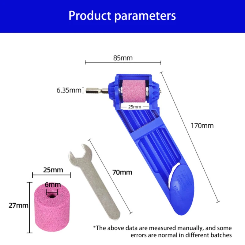 Portable Drill Bit Sharpener Corundum Grinding Wheel Tool Corundum Resisting Drill Polishing Tool For Step Drill Accessories
Portable Drill Bit Sharpener Corundum Grinding Wheel Tool Corundum Resisting Drill Polishing Tool For Step Drill Accessories