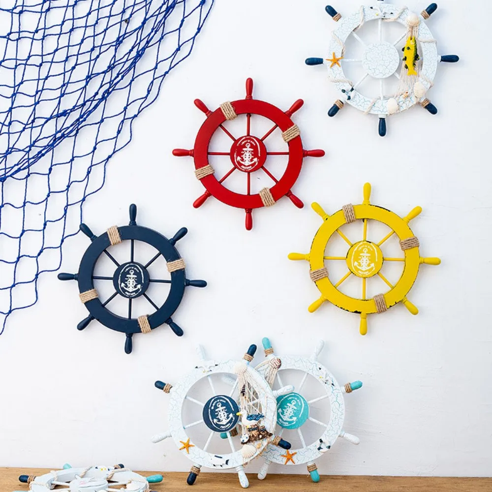 Wooden Boat Ship Steering Wheel Ornament Wood Ship Wheel Boat Steering Rudder Anchor Wall Hanging Ornament Pendant Home Decor
Wooden Boat Ship Steering Wheel Ornament Wood Ship Wheel Boat Steering Rudder Anchor Wall Hanging Ornament Pendant Home Decor