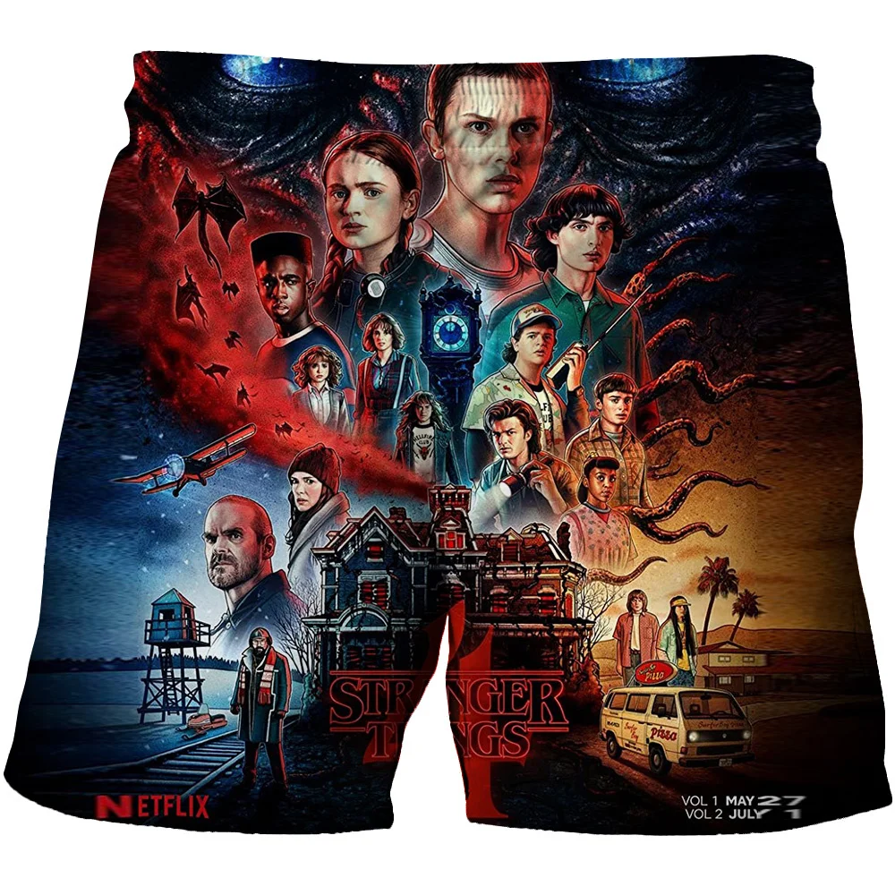 Шорты детские с принтом «очень странные дела», повседневные короткие штаны с эластичным поясом, с мультяшным рисунком, для маленьких девоче...
Шорты детские с принтом «очень странные дела», повседневные короткие штаны с эластичным поясом, с мультяшным рисунком, для маленьких девоче...