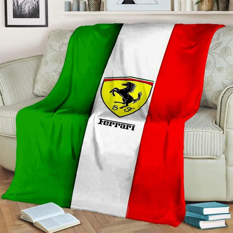 Плюшевое мягкое одеяло F-Ferrari, Фланелевое всесезонное удобное и теплое одеяло, одеяло для дивана и кровати, портативное одеяло для пикника
Плюшевое мягкое одеяло F-Ferrari, Фланелевое всесезонное удобное и теплое одеяло, одеяло для дивана и кровати, портативное одеяло для пикника