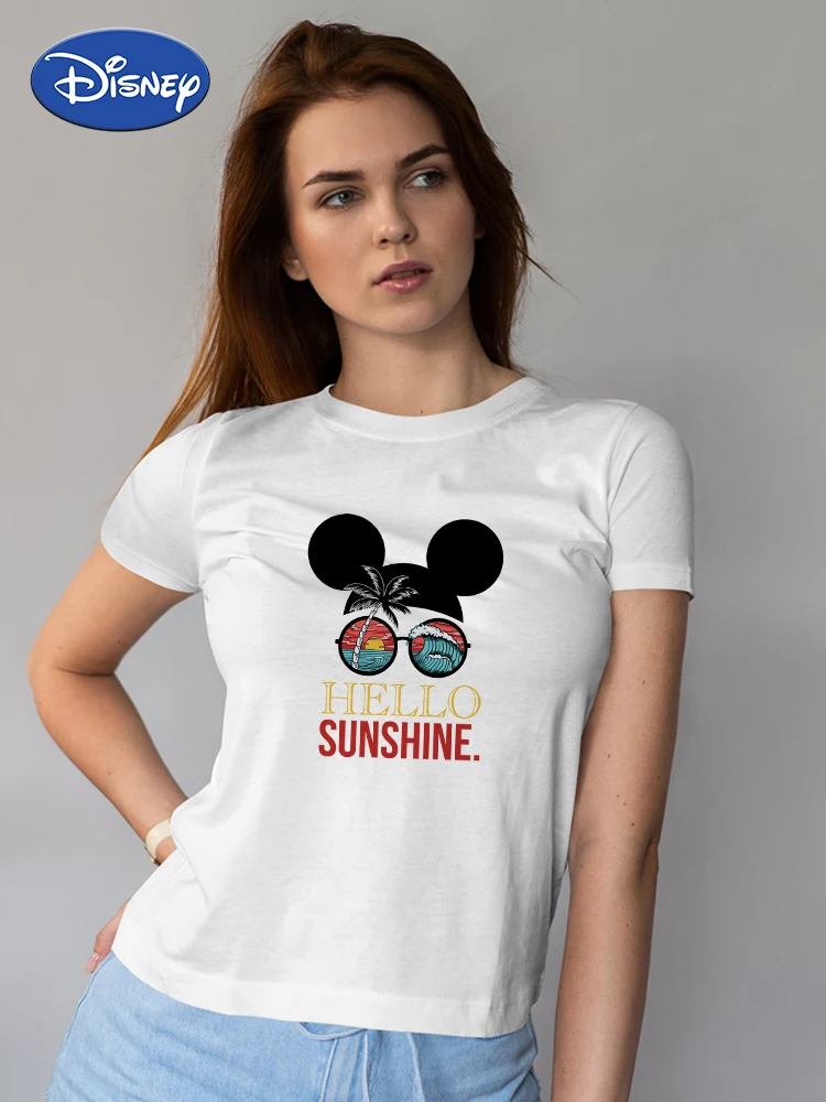 Disney Hello Summer Seaside Vacation Casual T Shirt Woman Clothing 2022 New Spanish Fashion Short Sleeve Ropa Tumblr Mujer Cool
Disney Hello Summer Seaside Vacation Casual T Shirt Woman Clothing 2022 New Spanish Fashion Short Sleeve Ropa Tumblr Mujer Cool