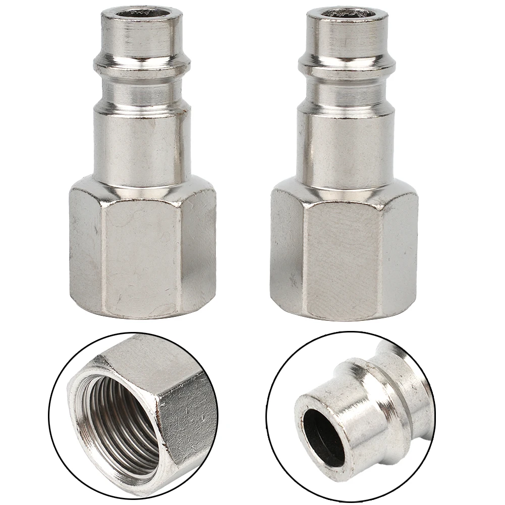 2pcs Euro Male Quick Release Fitting With Female 1/4" BSP Thread Quick Connect Release Compressor Air Line Coupler Connector
2pcs Euro Male Quick Release Fitting With Female 1/4" BSP Thread Quick Connect Release Compressor Air Line Coupler Connector
