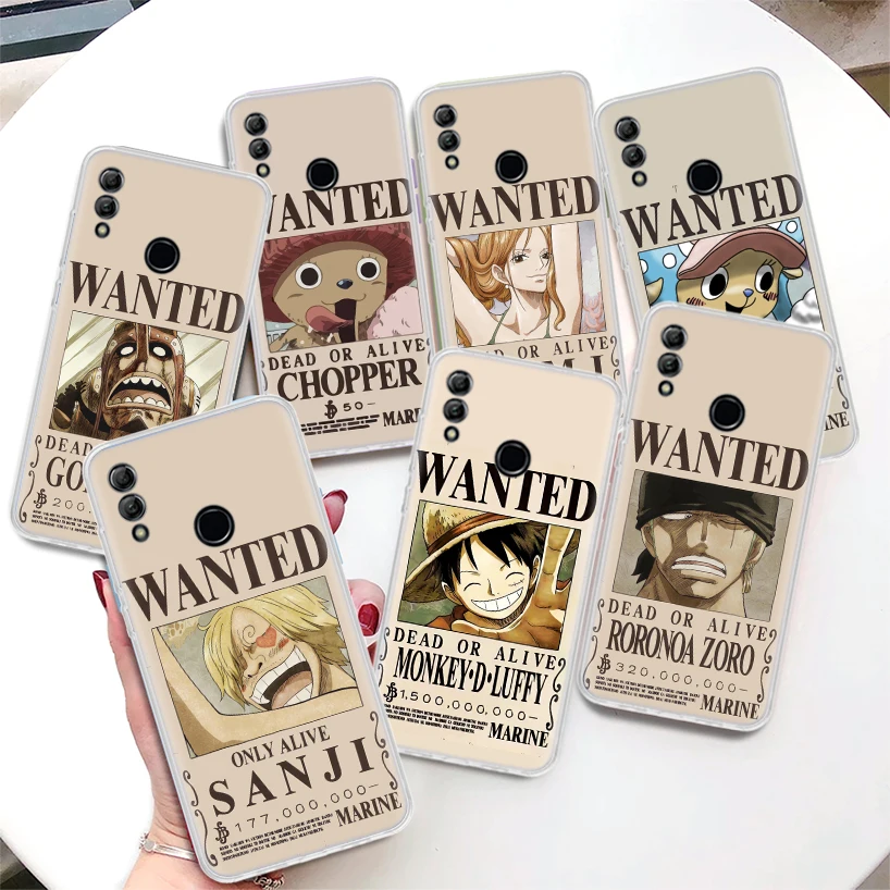 One Piece Fashion Wanted Coque Phone Case For Huawei Honor 8A 8S 8X 9X 10 Lite 9 20 Pro Y5 Y6 Y7 Y9S P Smart Z 2019 2021 Soft Co
One Piece Fashion Wanted Coque Phone Case For Huawei Honor 8A 8S 8X 9X 10 Lite 9 20 Pro Y5 Y6 Y7 Y9S P Smart Z 2019 2021 Soft Co