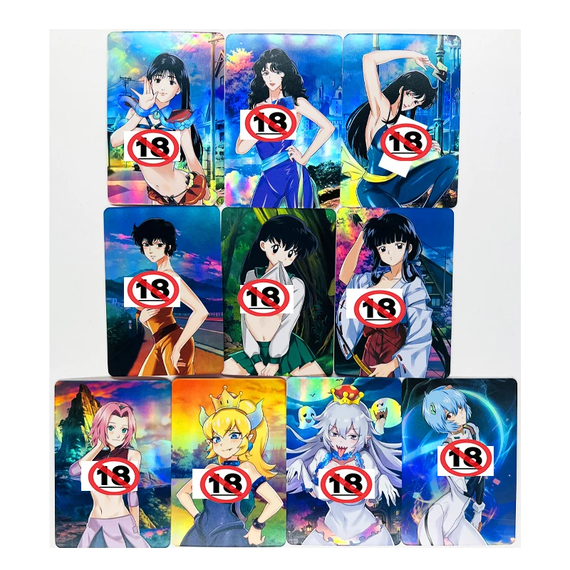 10pcs/set ACG Sexy Kikyo Haruno Sakura NARUTO Sexy Super Saiyan Heroes Battle Card Ultra Instinct Game Collection Cards
10pcs/set ACG Sexy Kikyo Haruno Sakura NARUTO Sexy Super Saiyan Heroes Battle Card Ultra Instinct Game Collection Cards