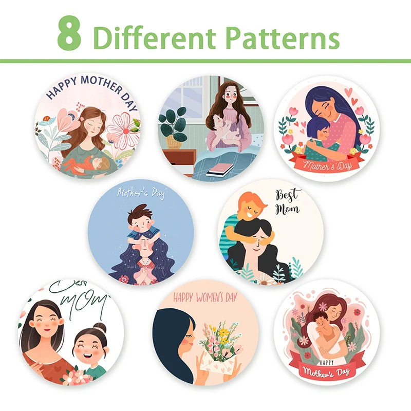 500Pcs/Roll Mother's Day Decorative Stickers Seal Labels Self-adhesive DIY Party Stickers Best Moms Gift Decor for Mom
500Pcs/Roll Mother's Day Decorative Stickers Seal Labels Self-adhesive DIY Party Stickers Best Moms Gift Decor for Mom