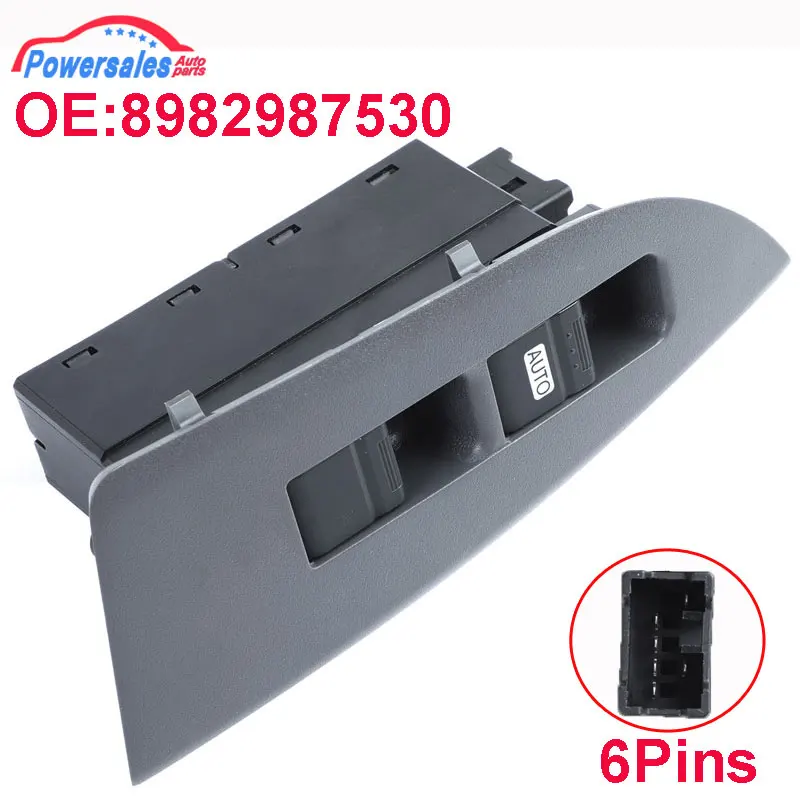 Новый переключатель стеклоподъемника с правой стороны водителя для Isuzu NPR NPR-HD NQR NRR 2007-2010 8982987530 8- 98298753 -0
Новый переключатель стеклоподъемника с правой стороны водителя для Isuzu NPR NPR-HD NQR NRR 2007-2010 8982987530 8- 98298753 -0