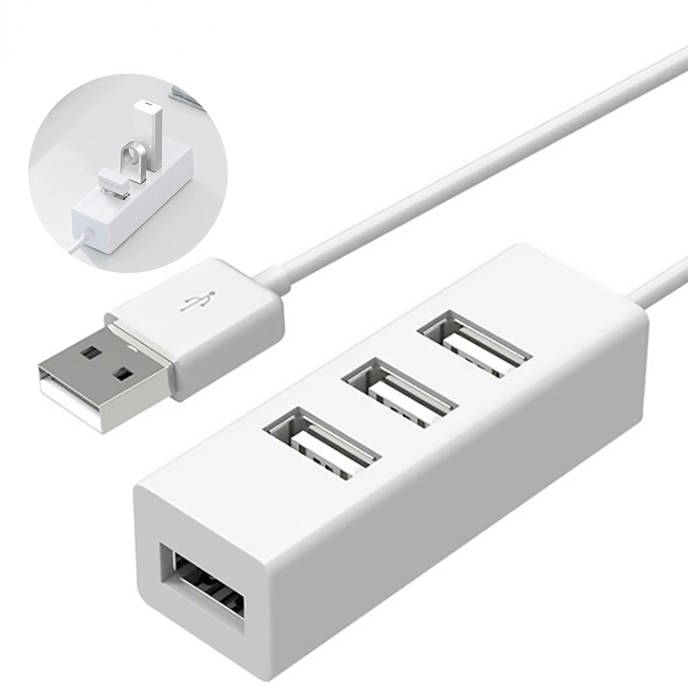 New Fashion USB Multi 2.0 Hub USB Splitter High Speed 4 Port All In One For PC Windows Macbook Computer Accessories
New Fashion USB Multi 2.0 Hub USB Splitter High Speed 4 Port All In One For PC Windows Macbook Computer Accessories
