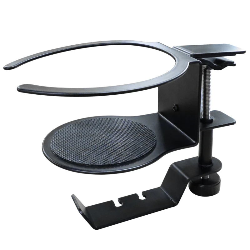 Alloy Headphone Holder Headset Bracket Hanger Metal Wall Clamp Hook Rotatable Earphone Stand Desktop Mount With Coaster Support
Alloy Headphone Holder Headset Bracket Hanger Metal Wall Clamp Hook Rotatable Earphone Stand Desktop Mount With Coaster Support