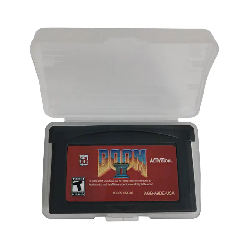 DOOM II GB Game Cartridge Card for GB SP/NDS//3DS Consoles 32 Bit Video Games English Language Version
DOOM II GB Game Cartridge Card for GB SP/NDS//3DS Consoles 32 Bit Video Games English Language Version