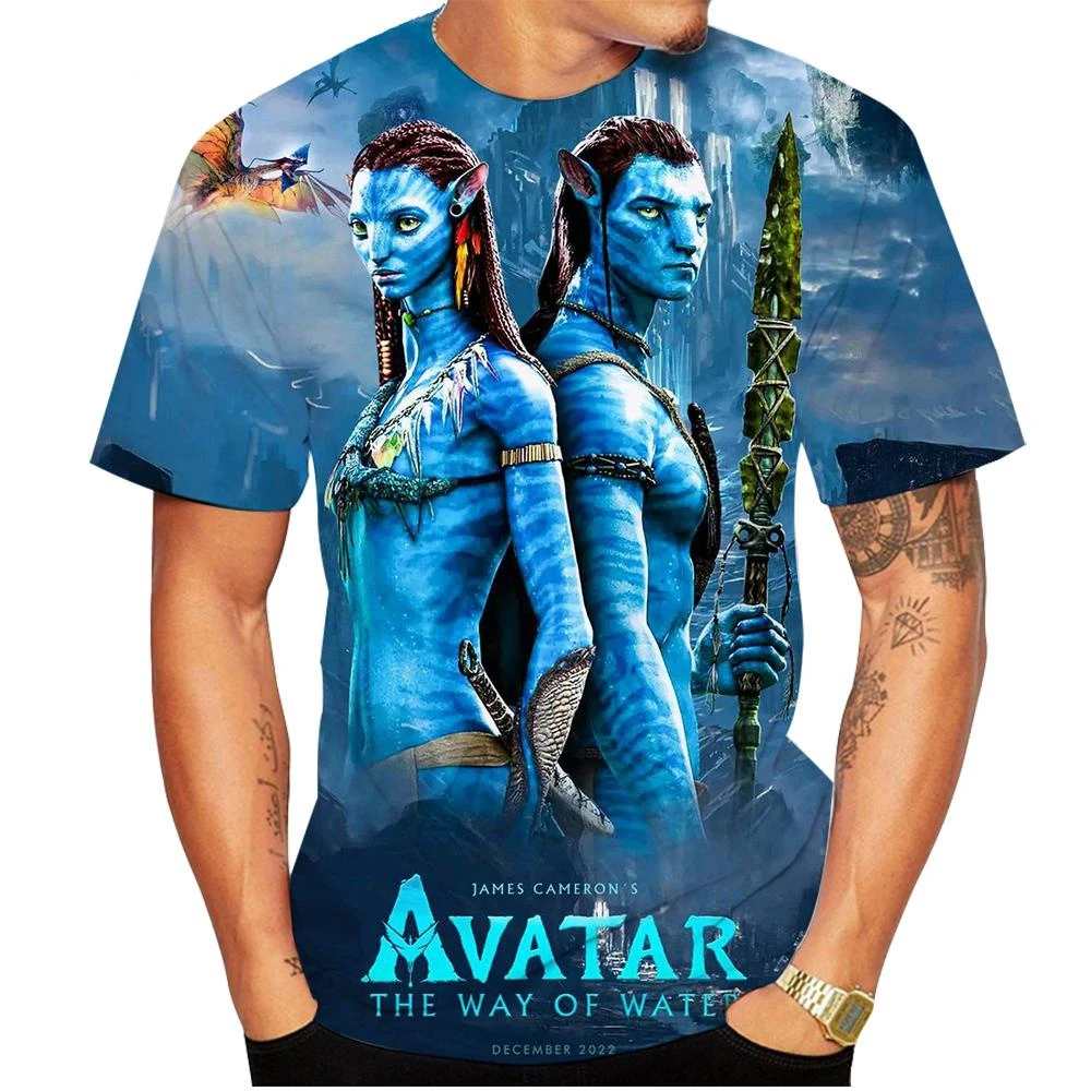 New Fashion Summer Hot Sale 3D Avatar The Way of Water Painting Men's/women's T Shirt Funny Kids Short Sleeve Cool Tops Tees
New Fashion Summer Hot Sale 3D Avatar The Way of Water Painting Men's/women's T Shirt Funny Kids Short Sleeve Cool Tops Tees