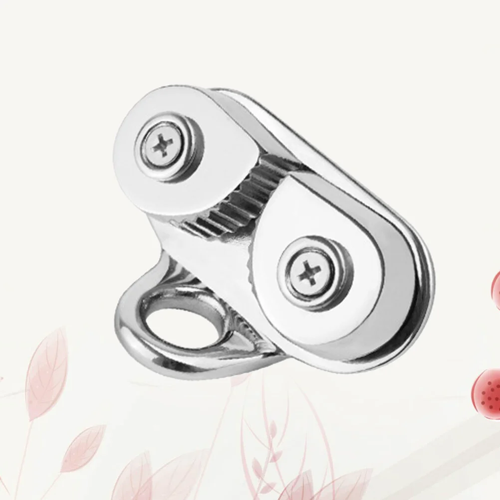 Stainless Steel 316 Cam Cleat with Leading Ring Boat Cam Cleats Fairlead Marine Sailing Sailboat Kayak Canoe Dinghy
Stainless Steel 316 Cam Cleat with Leading Ring Boat Cam Cleats Fairlead Marine Sailing Sailboat Kayak Canoe Dinghy