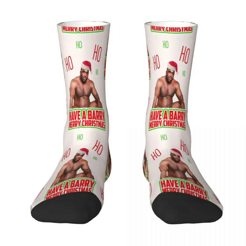 Have A Barry Merry Christmas Santa Barry Wood Sock Socks Men Women Polyester Stockings Customizable Sweetshirt
Have A Barry Merry Christmas Santa Barry Wood Sock Socks Men Women Polyester Stockings Customizable Sweetshirt