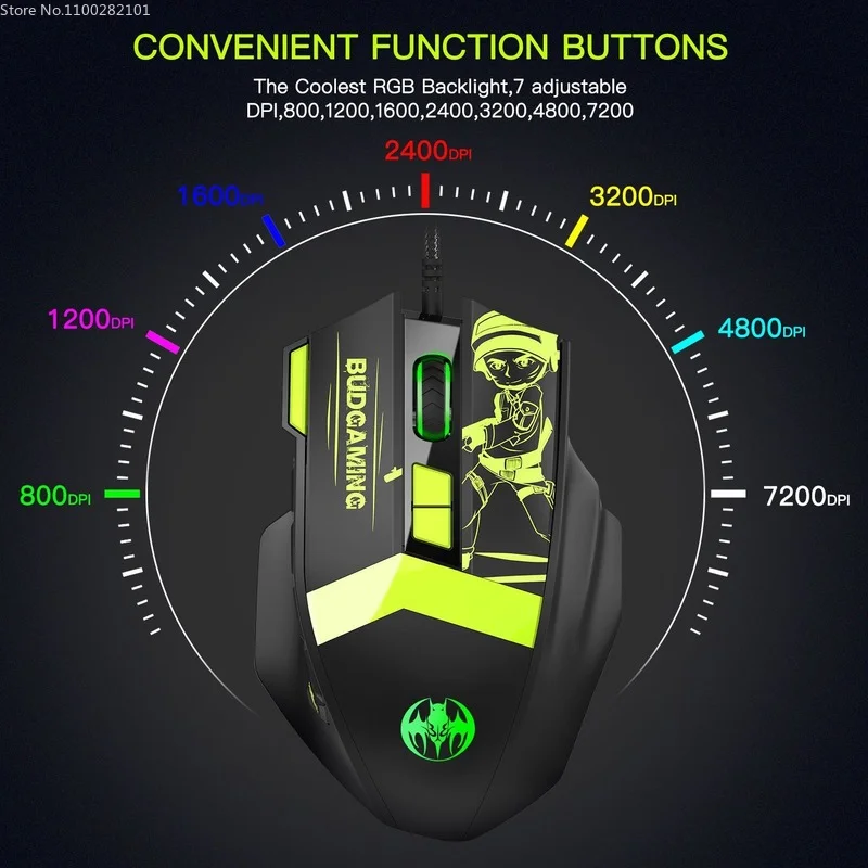 NEW Wired Mouse 1000dpi Computer Office Mouse Black USB Gaming Mice for PC Notebook Laptops Non Slip Wired Gamer Mouses Optics A
NEW Wired Mouse 1000dpi Computer Office Mouse Black USB Gaming Mice for PC Notebook Laptops Non Slip Wired Gamer Mouses Optics A