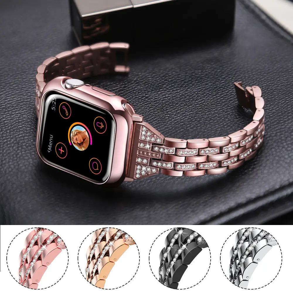 Metal Diamond Strap For Apple Watch Band 49mm 45mm 41mm 40mm 44mm luxury bracelet For iWatch series UItra 8 7 6 5 4 3 SE band
Metal Diamond Strap For Apple Watch Band 49mm 45mm 41mm 40mm 44mm luxury bracelet For iWatch series UItra 8 7 6 5 4 3 SE band