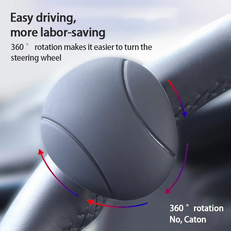Multifunctional Steering Wheel Booster Ball Durable Anti-slip Steering Wheel Booster 360 Degree Rotation Ball Shaped Metal
Multifunctional Steering Wheel Booster Ball Durable Anti-slip Steering Wheel Booster 360 Degree Rotation Ball Shaped Metal