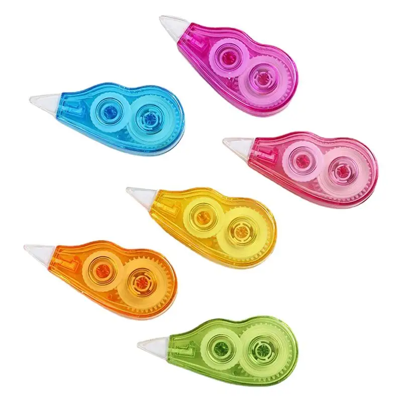 6Pcs Household Corrected Tapes Kids Stationery Portable White Out Tape Stationery Kids Accessory
6Pcs Household Corrected Tapes Kids Stationery Portable White Out Tape Stationery Kids Accessory