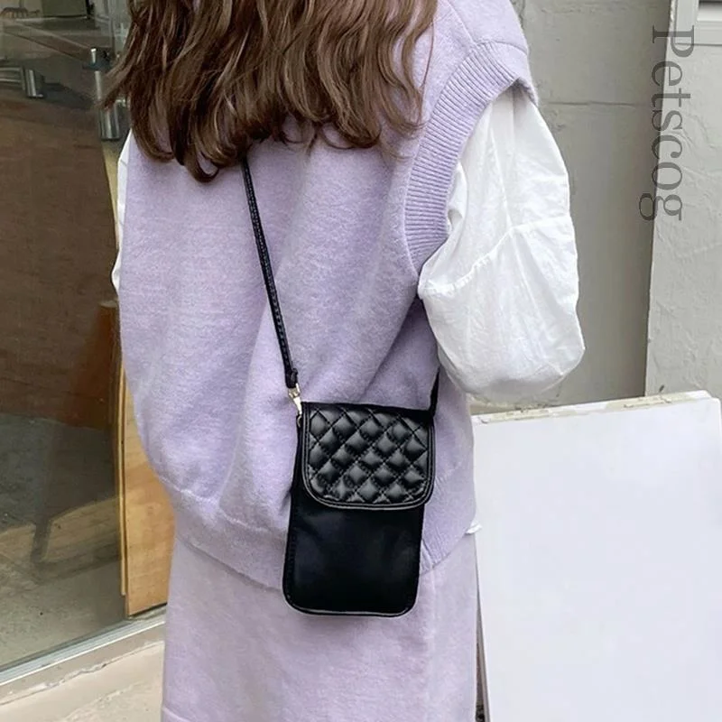 Pu Leather Women's Crossbody Bag Summer Casual Ladies Solid Phone Purse Fashion Designer Simple Shoulder Bags Bolso Mujer
Pu Leather Women's Crossbody Bag Summer Casual Ladies Solid Phone Purse Fashion Designer Simple Shoulder Bags Bolso Mujer