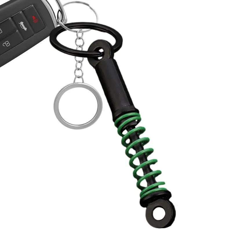 Shock Absorber Keyring Metal Rustproof Pendant With Shock Absorber Shape Creative Gifts For School Bags Backpacks Cell Phone
Shock Absorber Keyring Metal Rustproof Pendant With Shock Absorber Shape Creative Gifts For School Bags Backpacks Cell Phone