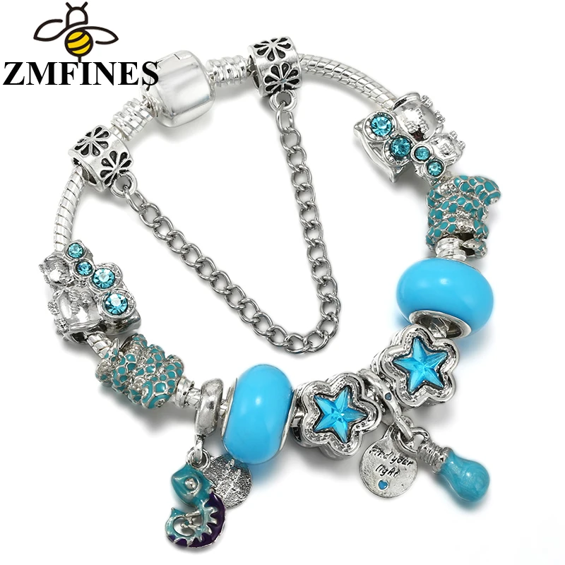 Fashion Snake Chain Charm Bracelet For Women With Owl Chameleon DIY Charms Beads Pendants High-Quality Jewelry Dropshipping
Fashion Snake Chain Charm Bracelet For Women With Owl Chameleon DIY Charms Beads Pendants High-Quality Jewelry Dropshipping