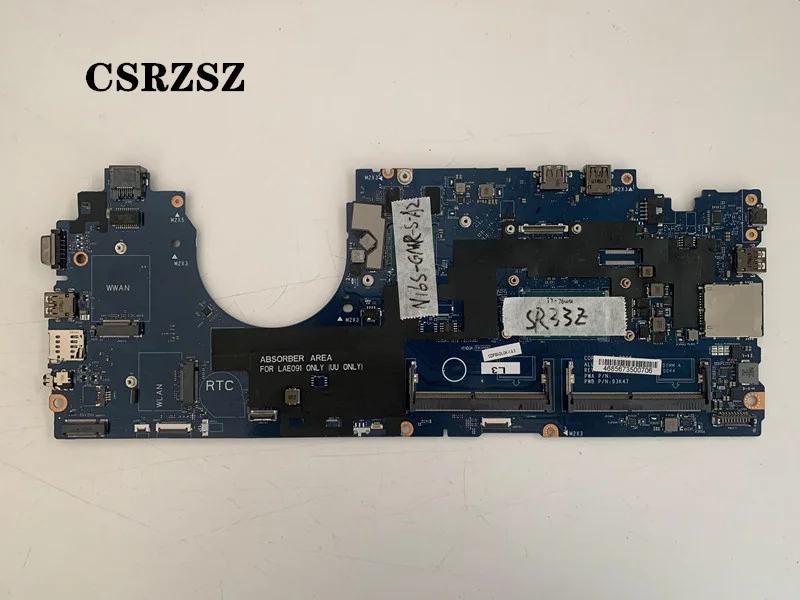 Материнская плата для ноутбука CSRZSZ для Dell Latitude 5580, фотосессия 07W357 7W357 с бриллиантовым процессором, полностью протестирована
Материнская плата для ноутбука CSRZSZ для Dell Latitude 5580, фотосессия 07W357 7W357 с бриллиантовым процессором, полностью протестирована
