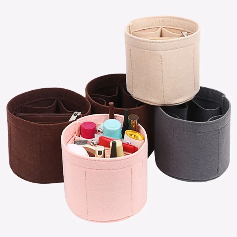 Ladies Cosmetic Bag Insert Bag Organizer for Makeup Handbag Organizer Felt Liner Purse Portable Cosmetic Bags For Women Girls
Ladies Cosmetic Bag Insert Bag Organizer for Makeup Handbag Organizer Felt Liner Purse Portable Cosmetic Bags For Women Girls