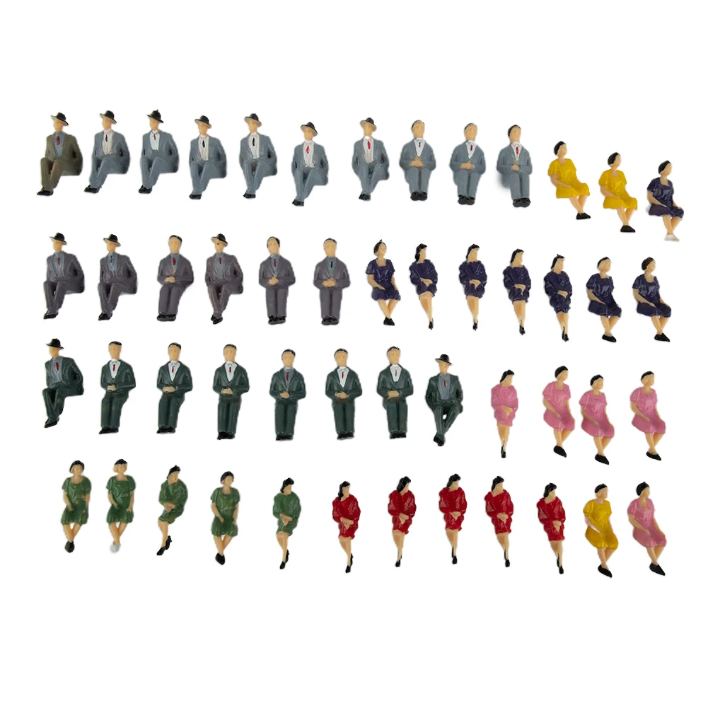 50pcs Model People Plastic Multicolor Painted Plastic Figures Human Train Sets 1:32 Colorful Decor Miniature Figures Architectur
50pcs Model People Plastic Multicolor Painted Plastic Figures Human Train Sets 1:32 Colorful Decor Miniature Figures Architectur