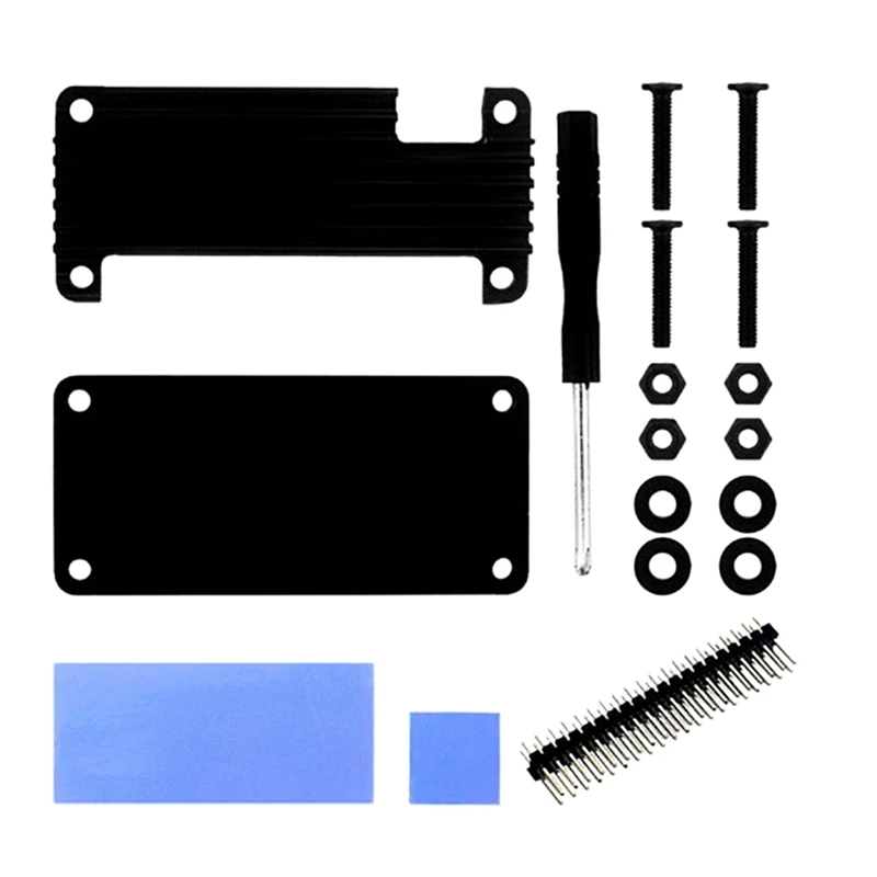 Aluminum Alloy Shell For Raspberry Pi Zero/Zero W/Zero WH 2W Heatsink Passive Cooling Enclouse
Aluminum Alloy Shell For Raspberry Pi Zero/Zero W/Zero WH 2W Heatsink Passive Cooling Enclouse