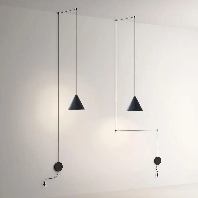 Modern Long Wire Design Pendant Light Geometric LED Lighting for Living Room Bedside Wall Sconce Art Aesthetics Hanging Lamps
Modern Long Wire Design Pendant Light Geometric LED Lighting for Living Room Bedside Wall Sconce Art Aesthetics Hanging Lamps