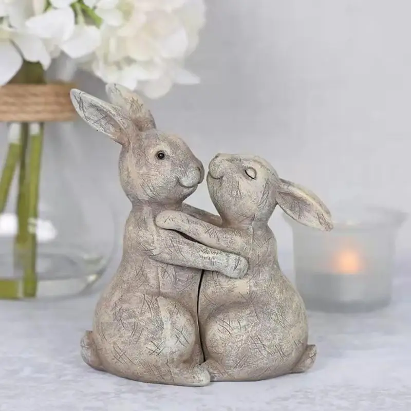 Animal Love Couple Hug Statue Home Decoration Resin Decoration Valentine's Day Gift Courtyard Garden Landscape Decor
Animal Love Couple Hug Statue Home Decoration Resin Decoration Valentine's Day Gift Courtyard Garden Landscape Decor